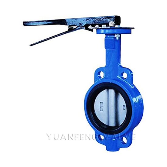 Pinless One Shaft Wafer Type Butterfly Valve