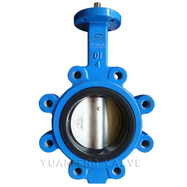 Lug Type Butterfly Valve with Bareshaft